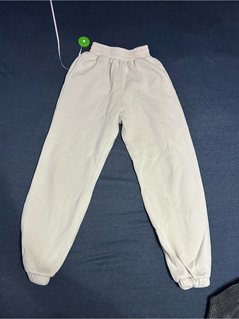 Women’s Comfrt Cream Colored Sweatpants